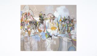 George Condo - Drawing Paintings (18 works)