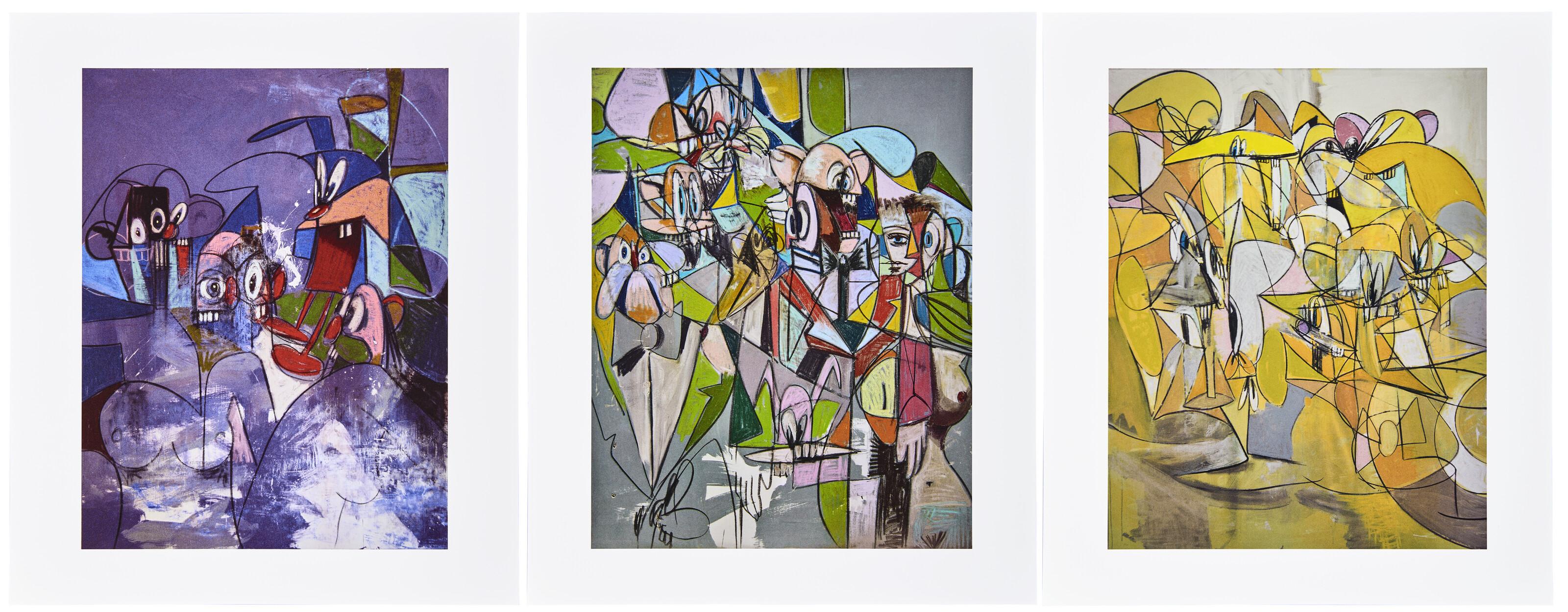 George Condo - Drawing Paintings