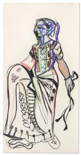 George Condo - Etruscan Study Ii