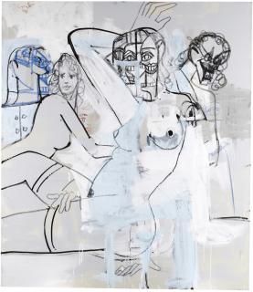 George Condo - Female Composition