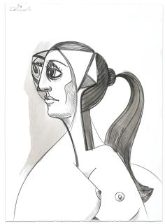 George Condo - Female Profile
