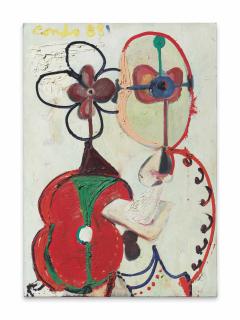 George Condo - Flower Painting