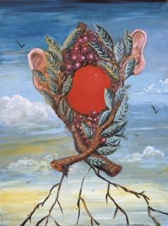 George Condo - Fruit Man