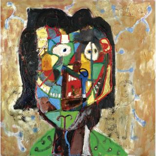 George Condo - Girl With Pixie