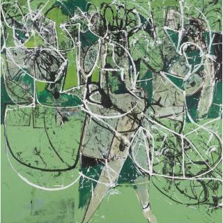 George Condo - Green Passages