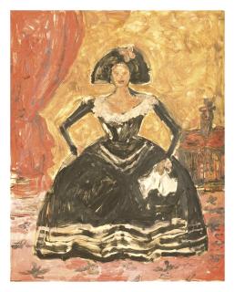 George Condo - Menina