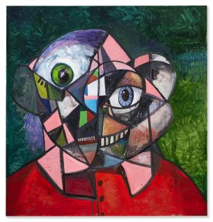George Condo - Monumental Abstract Self-Portrait