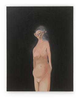 George Condo - Nude With Voices