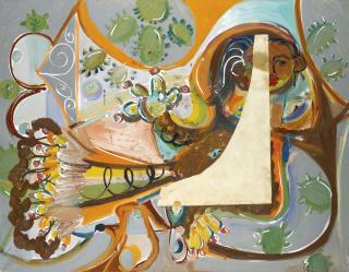 George Condo - Nudes In Antibes