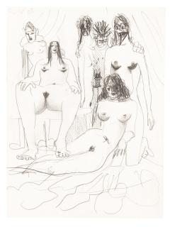George Condo - Orgy Composition