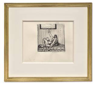 George Condo - Orgy Study (II)