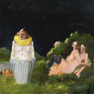 George Condo - Pierrot Lunaire (Comic Strip Painting)