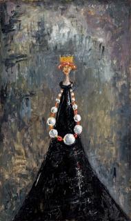 George Condo - Portrait Of The American Farmer(Painted In 1984)