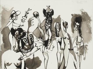 George Condo - Sans Titre