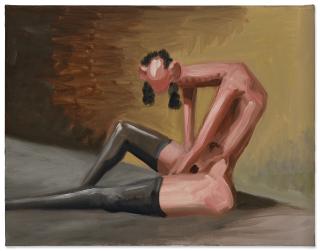 George Condo - Seated Nude