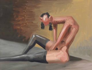 George Condo - Seated Nude