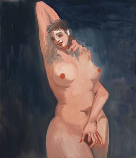 George Condo - Standing Nude