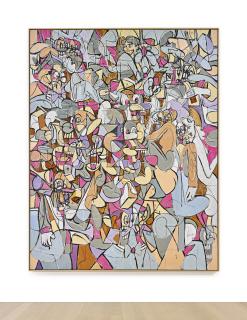 George Condo - Street Fair In New York