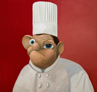 George Condo - The Chef
