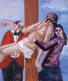 George Condo - The Deposition From The Cross