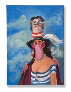 George Condo - The Hamptonites