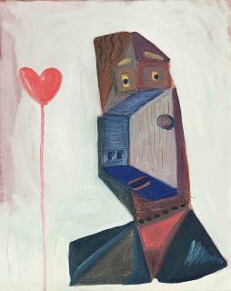 George Condo - The Lover