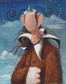 George Condo - The Monk