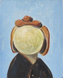 George Condo - The Painter in Greenwich Village thinking about His ominous destiny