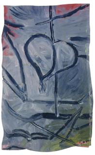 George Condo - Untitled (Heart)