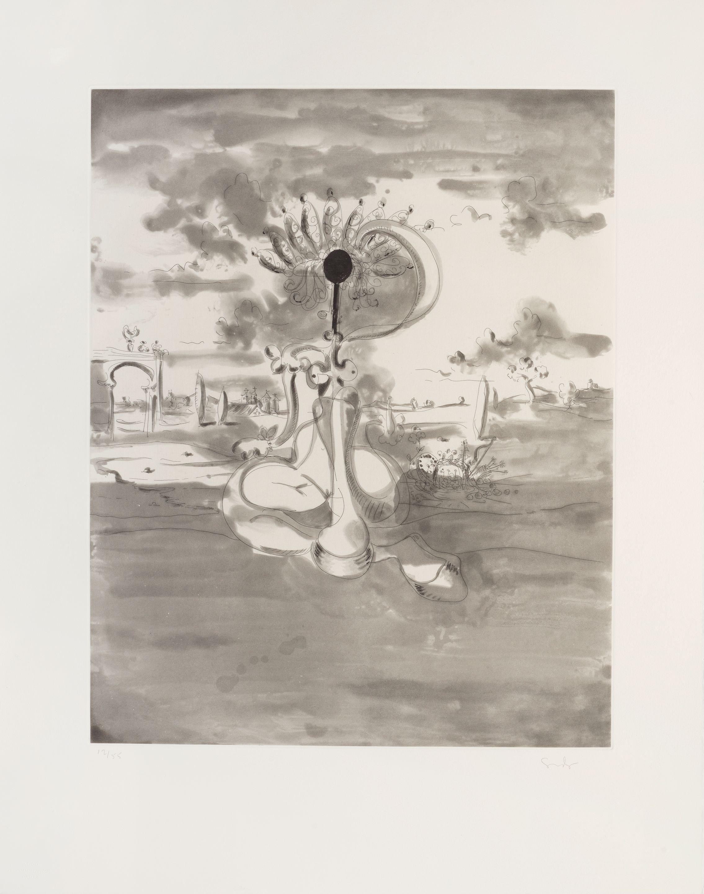 George Condo - Untitled (Landscape)