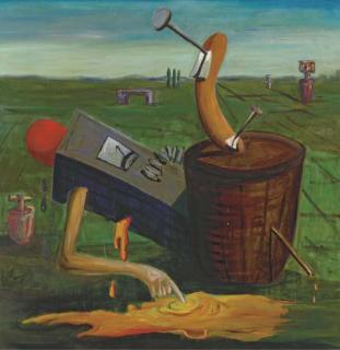 George Condo - Untitled Landscape