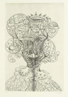 George Condo - Untitled (Picasso Abstract)