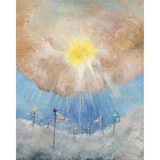 George Condo - Waiting