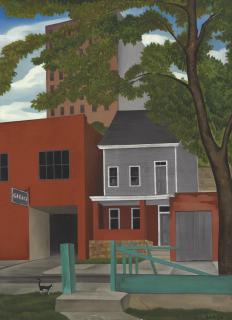 George Copeland Ault - Autumn in the Bronx