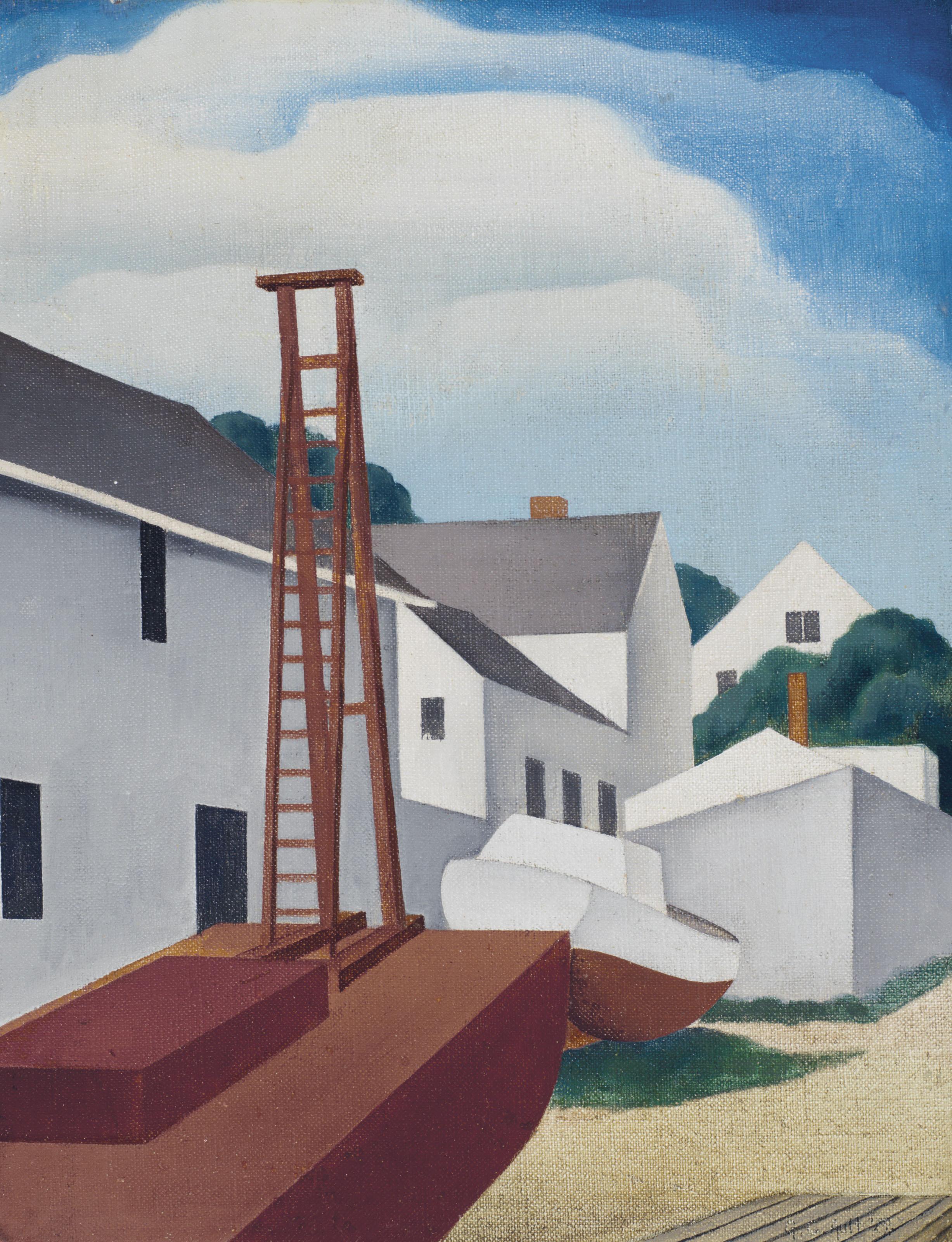 George Copeland Ault - Pile Driver