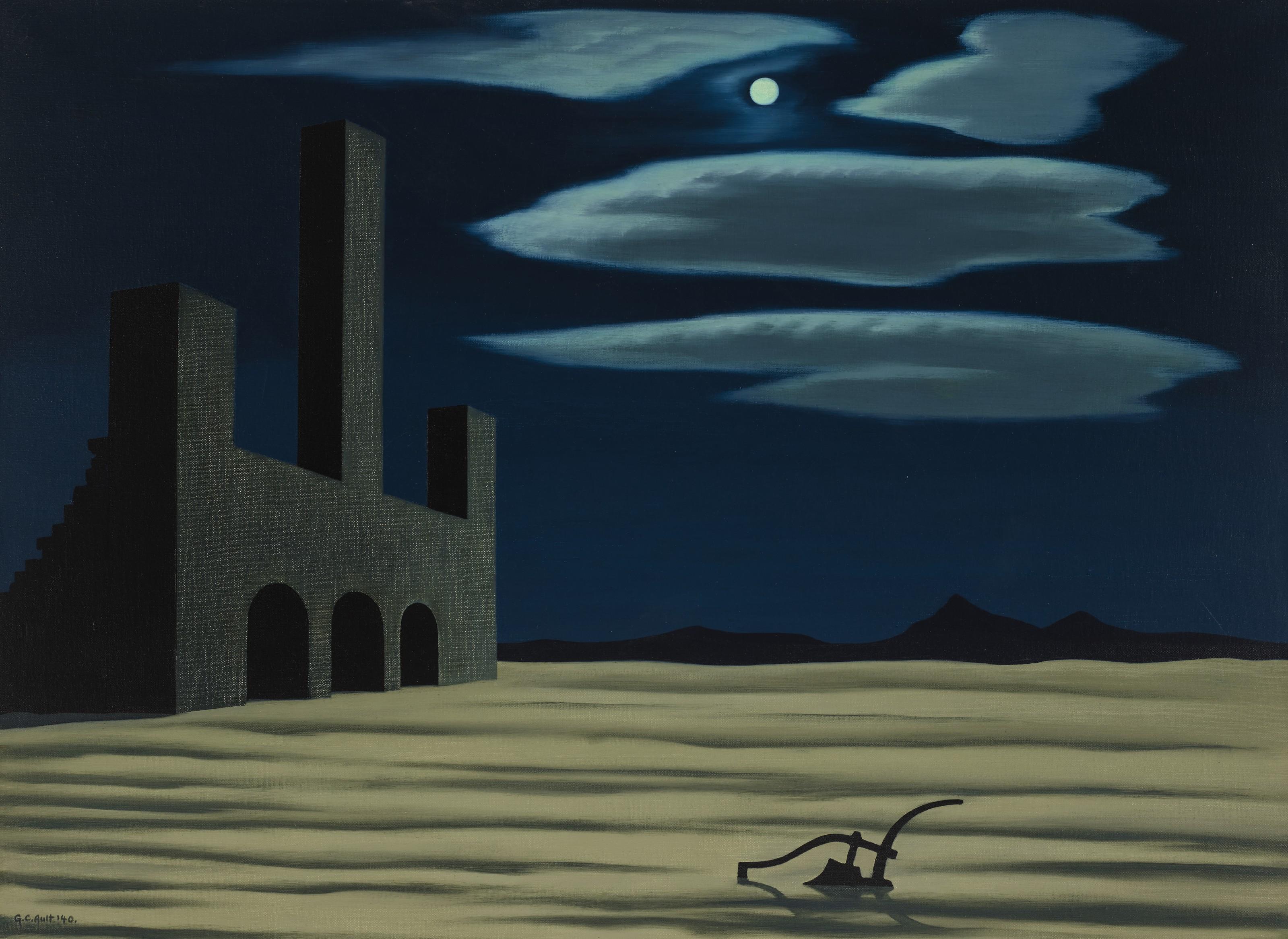 George Copeland Ault - The Plough and the Moon