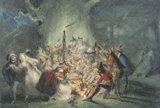 George Cruickshank, Sen. - An Illustration To William Shakespeare\'S \'The Merry Wives of Windsor\'