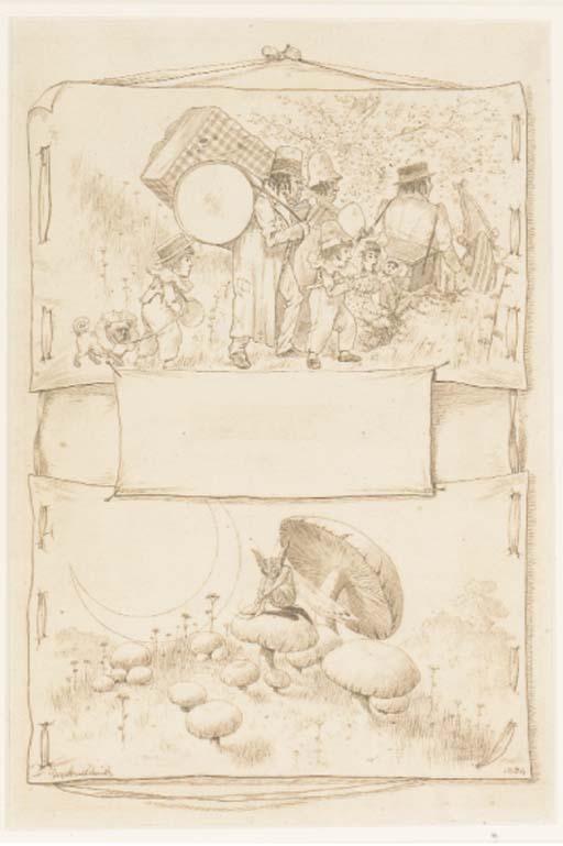 George Cruickshank - Design For A Title Page