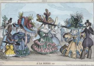 George Cruikshank - [Caricatures of Aristocratic Life]: Three Plates