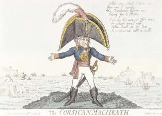 George Cruikshank - The Corsican Macheath