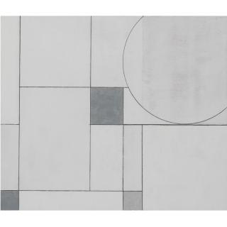 George Dannatt - Part Circle Painting, Chinese White