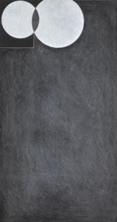 George Dannatt - \'Slate\' With Interlocked Circles; \'Slate\' With White Intrusion