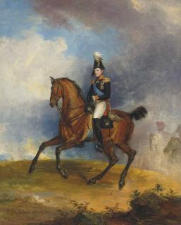 George Dawe - Portrait Of Grand Duke Nicholas, Later Emperor Nicholas I (1825-55), On Horseback