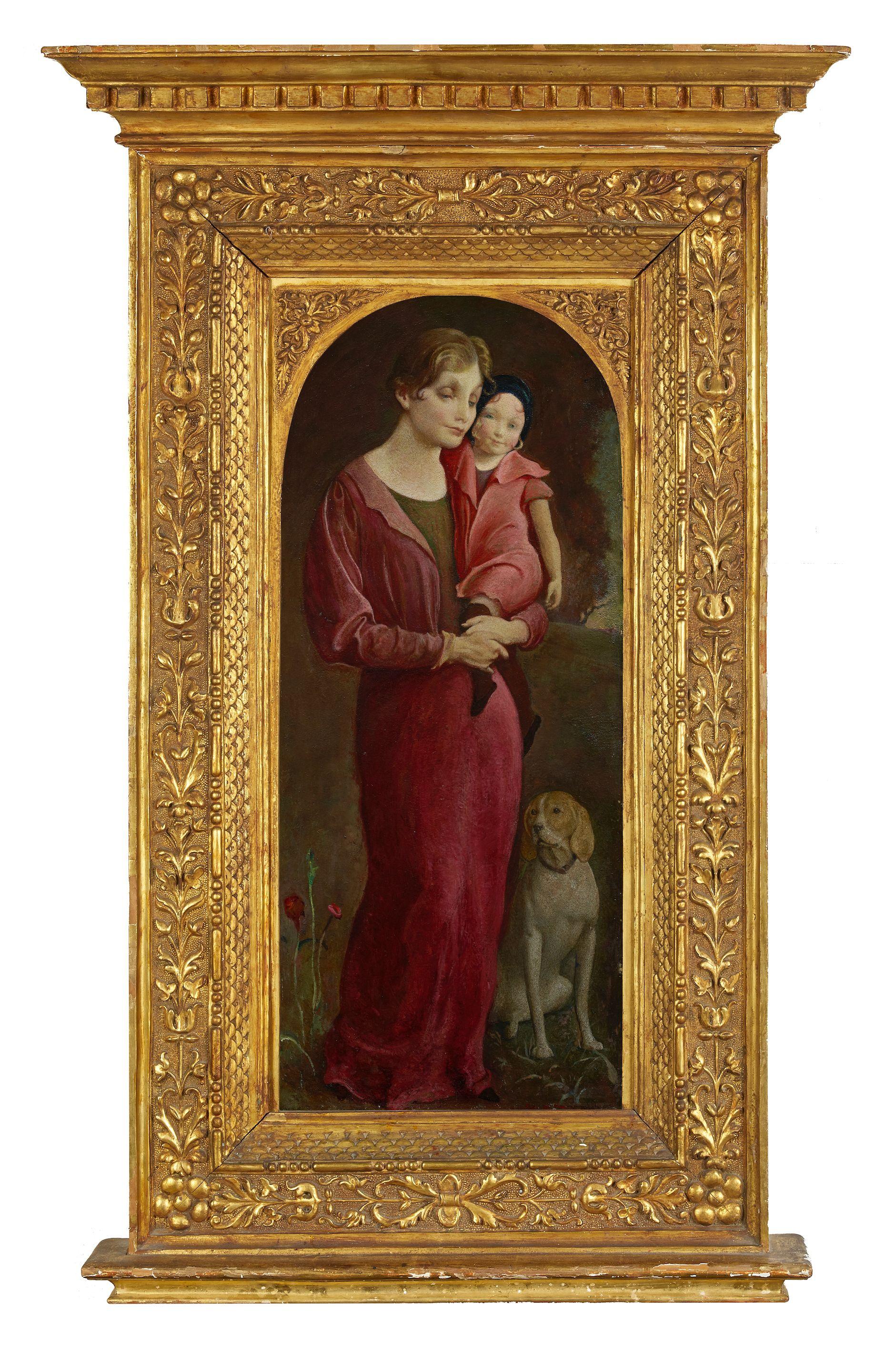 George De Forest Brush - Idle Moments