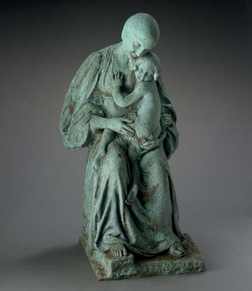 George de Forest Brush - Mother and Child