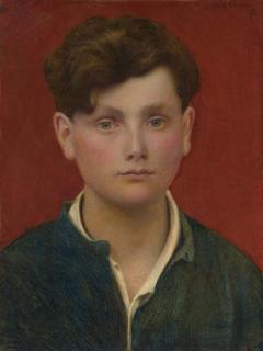 George de Forest Brush - Portrait of a Boy
