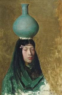 George de Forest Brush - The Water Carrier