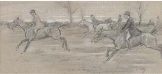 George Denholm Armour, O.B.E. - Struggling through the mud