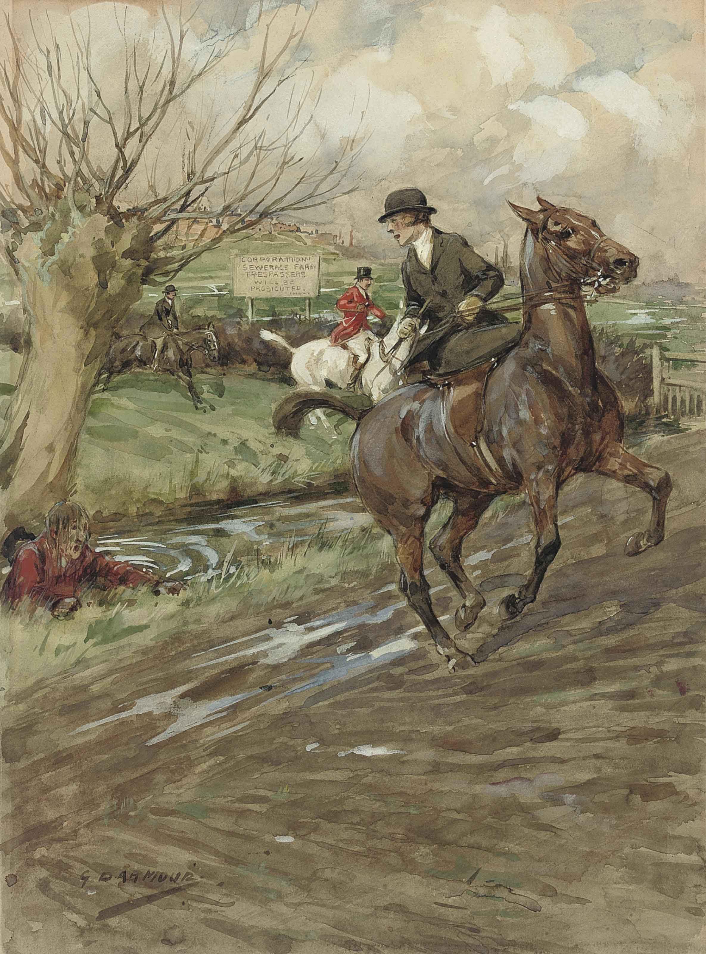 George Denholm Armour - Left Behind