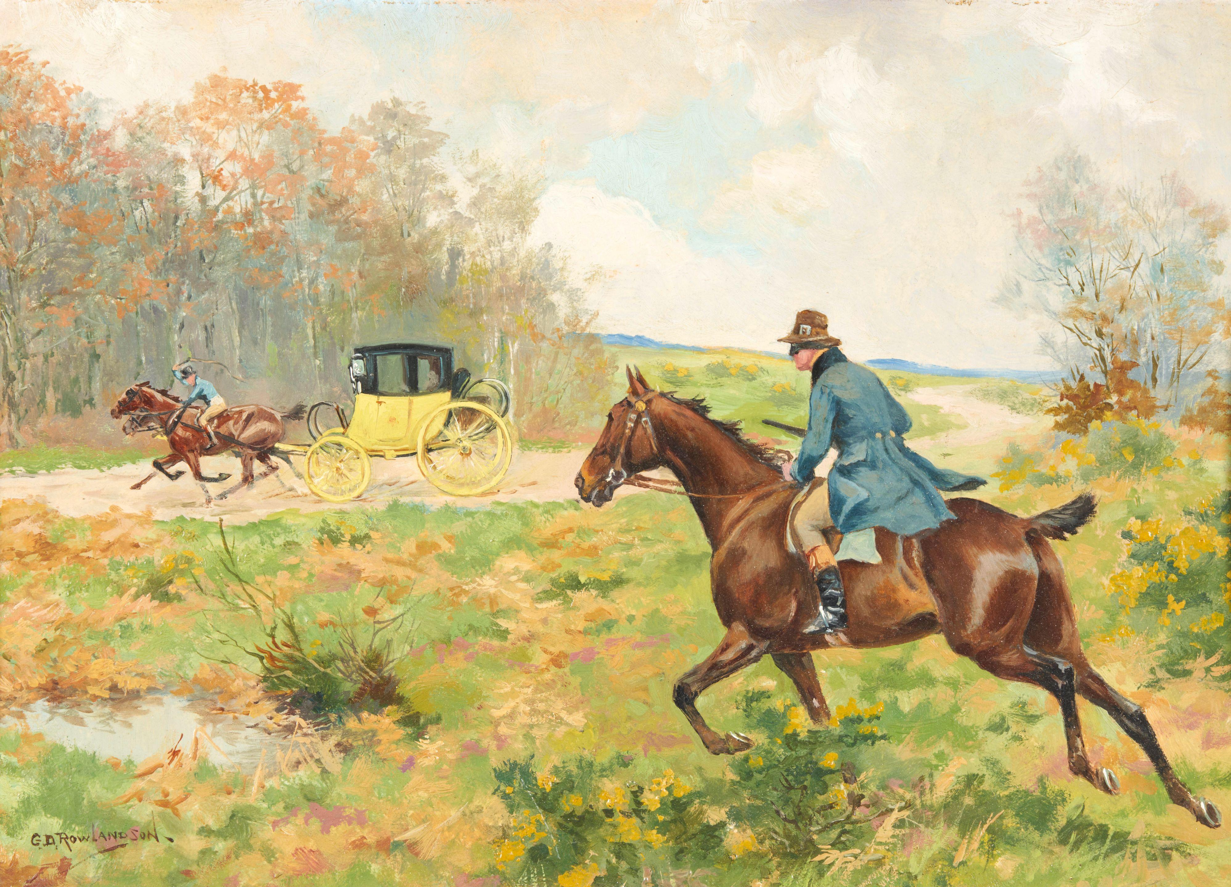 George Derville Rowlandson - Ambushed